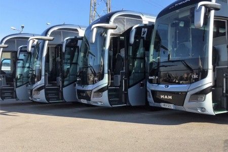 Transfert en bus depuis l'aéroport jusqu'au centre de Valence