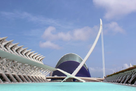 La Cité des Arts et des Sciences, monument unique à Valence